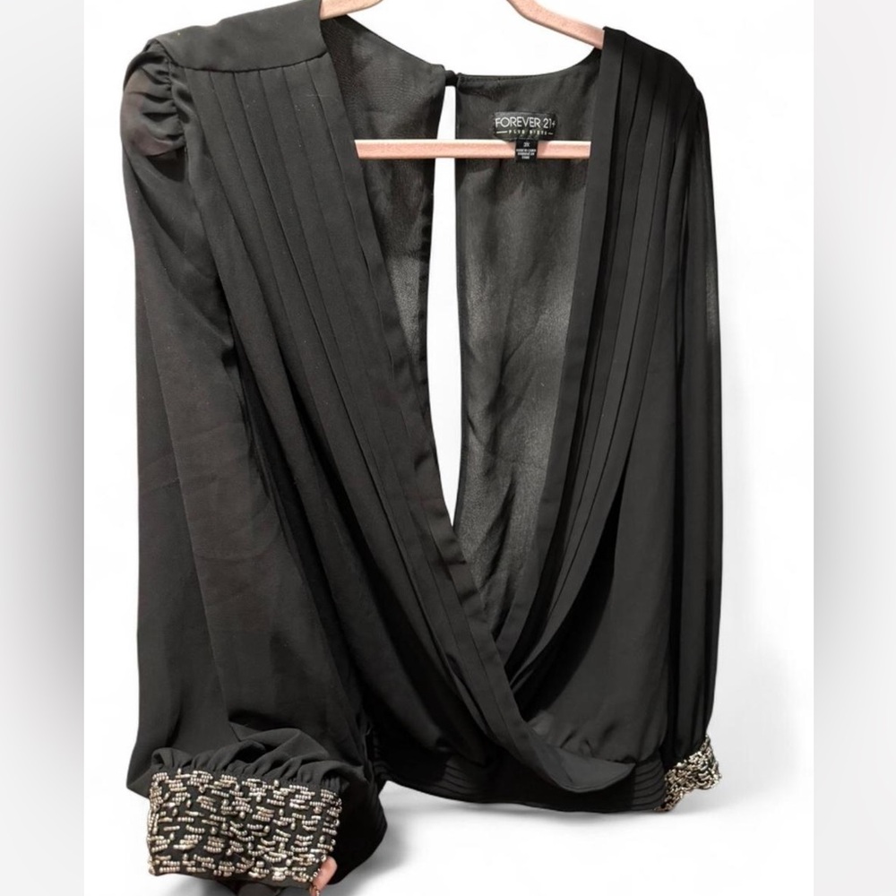 Black blouse Top, elegant, night out